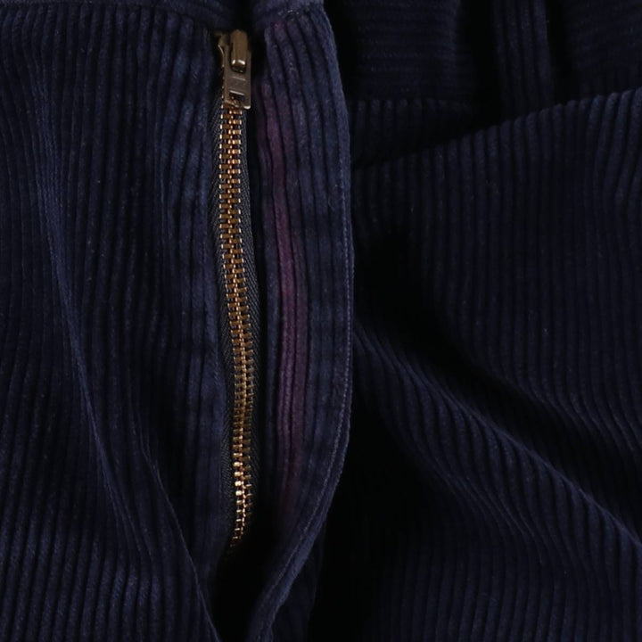 Brooks Brothers Clark Corduroy Pants, Men's, Size W35 cotton navy blue type Vintage Second Hand