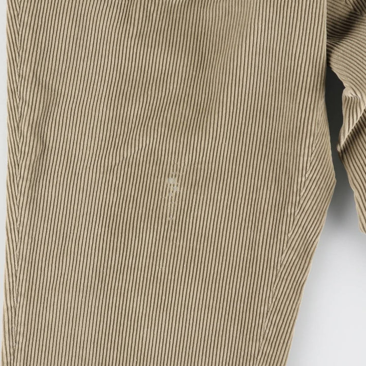Eddie Bauer Men's Two-Puck Wide-Rib Corduroy Pants, Size W35 cotton Beige type Vintage Second Hand