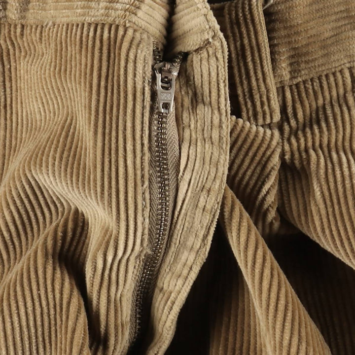 90'S GAP Relaxed Fit Two-Pleat Corduroy Pants, Men's Size W34 (approx.), Vintage cotton Beige type Vintage Second Hand