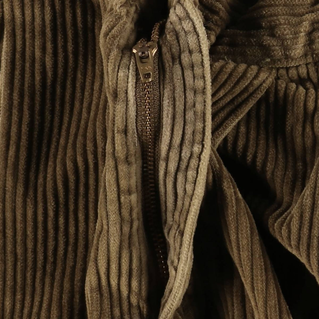 Eddie Bauer Two-Puck Wide-Rib Corduroy Pants, Men's Size 34 cotton brown type Vintage Second Hand