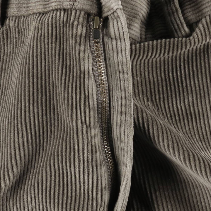 Brooks Brothers 346 Corduroy Pants, Men's W33 (approx.) cotton gray type Vintage Second Hand