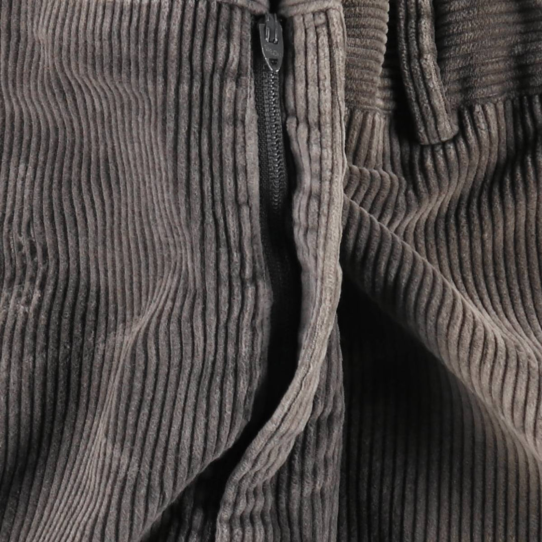 1990'S LLBean corduroy pants, made in the USA, men's size W35 (approx.), vintage. unclear Charcoal Vintage Second Hand
