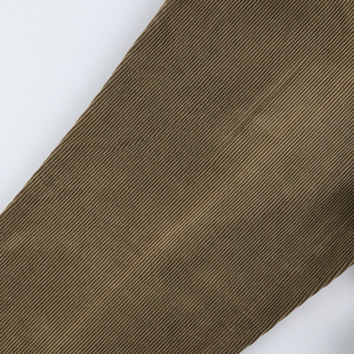 Ralph Lauren Polo Ralph Lauren Two-pleat Corduroy Pants Men's Size W33 cotton brown type Vintage Second Hand