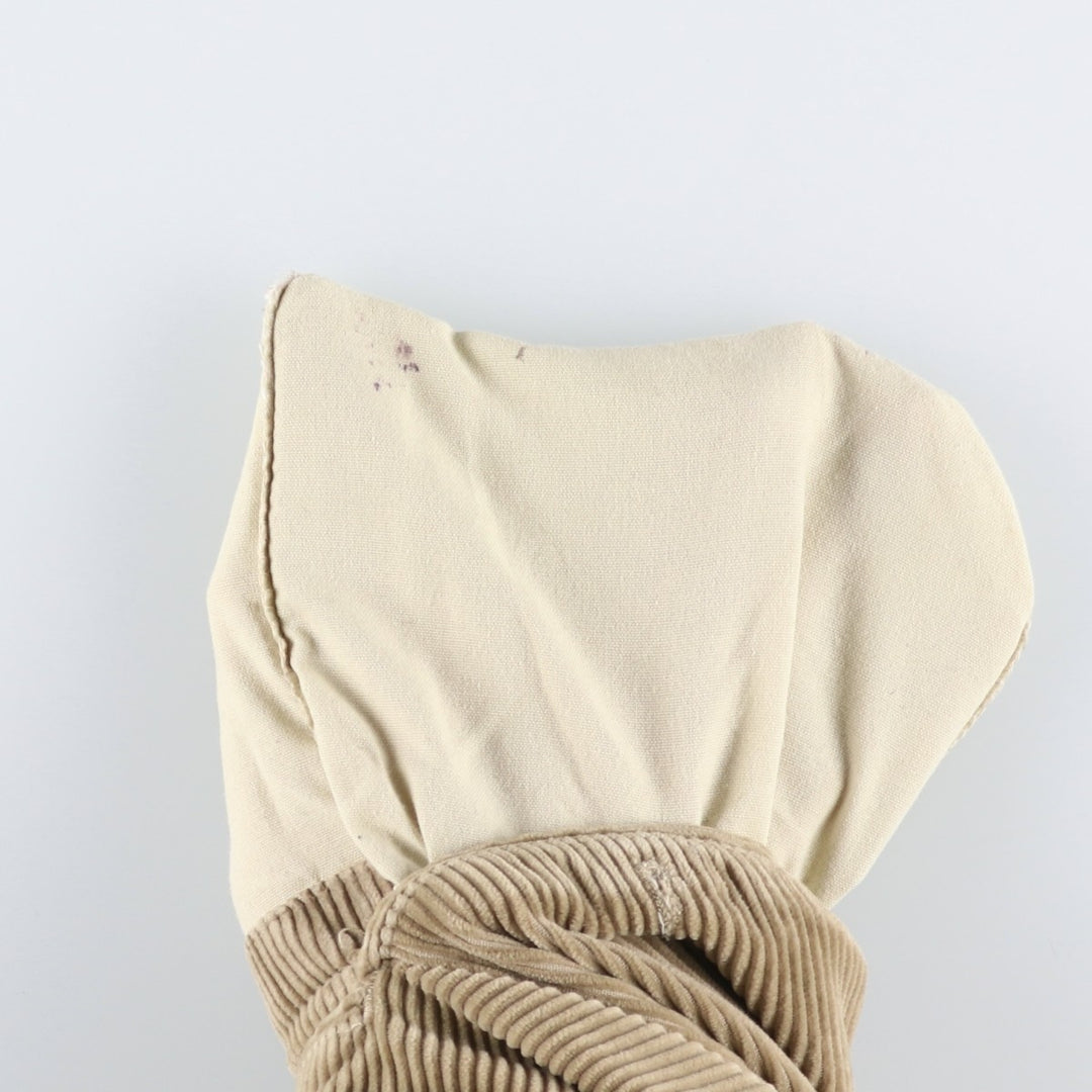 Ralph Lauren Polo by Ralph Lauren ANDREW PANT Two-pleat corduroy pants, men's size W34 (approx.) cotton brown type Vintage Second Hand