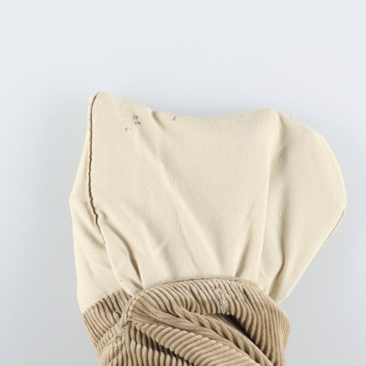 Ralph Lauren Polo by Ralph Lauren ANDREW PANT Two-pleat corduroy pants, men's size W34 (approx.) cotton brown type Vintage Second Hand