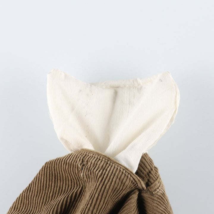 Ralph Lauren Chaps Two-pleat Corduroy Pants Men's Size 36 cotton beige type brown Vintage Second Hand