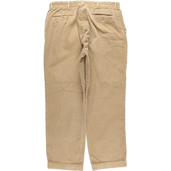 Ralph Lauren POLO by Ralph Lauren Corduroy Pants Men's W35 cotton Beige type Vintage Second Hand