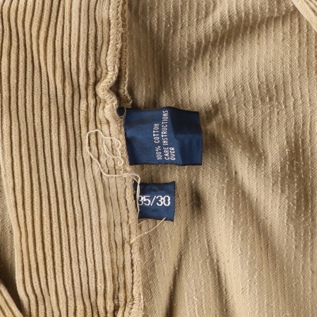 Ralph Lauren POLO by Ralph Lauren Corduroy Pants Men's W35 cotton Beige type Vintage Second Hand