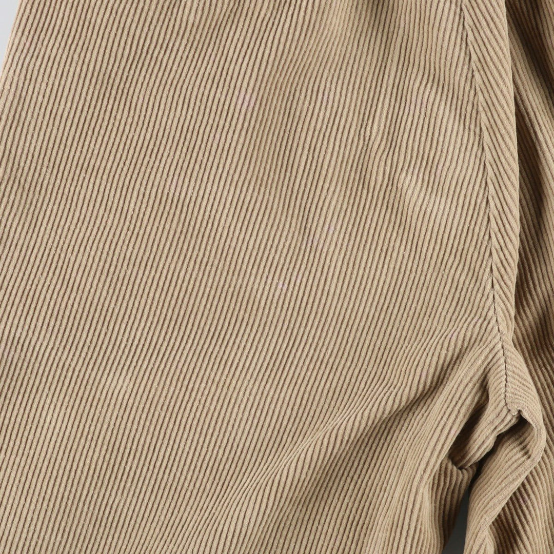 Ralph Lauren POLO by Ralph Lauren ANDREW PANT, two-pleat corduroy pants, men's size W34. cotton Beige type Vintage Second Hand