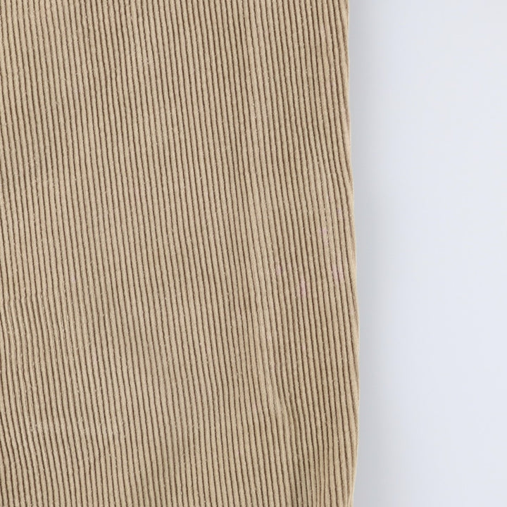 Ralph Lauren POLO by Ralph Lauren ANDREW PANT, two-pleat corduroy pants, men's size W34. cotton Beige type Vintage Second Hand