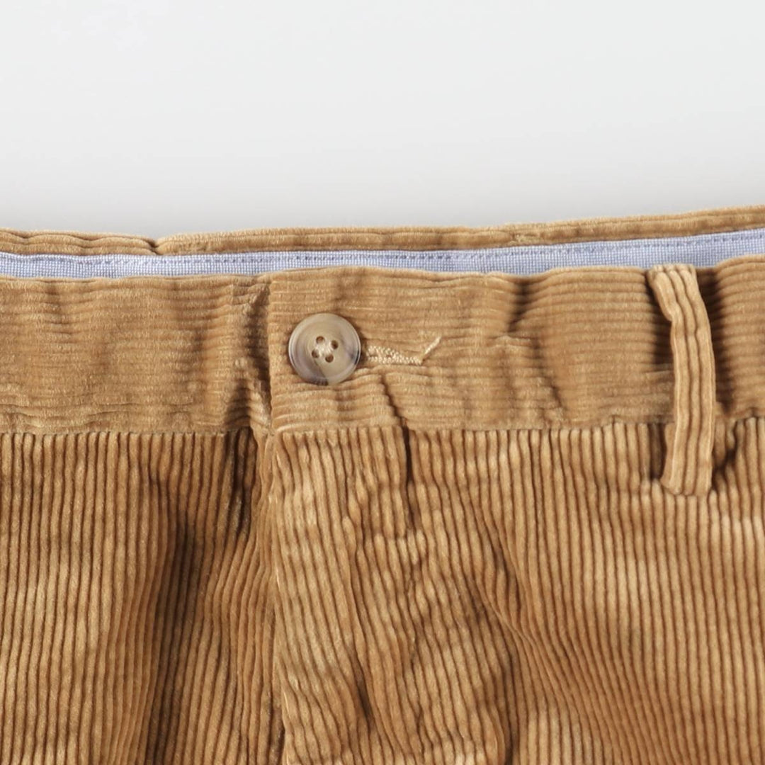 Ralph Lauren POLO RALPH LAUREN Stretch Classic Fit Corduroy Pants, Men's Size W38 (approx.) cotton Beige type Vintage Second Hand
