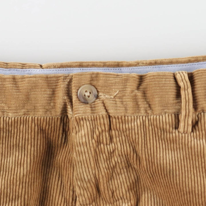 Ralph Lauren POLO RALPH LAUREN Stretch Classic Fit Corduroy Pants, Men's Size W38 (approx.) cotton Beige type Vintage Second Hand
