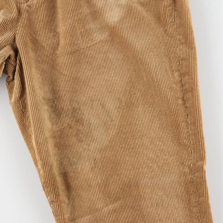 Ralph Lauren POLO RALPH LAUREN Stretch Classic Fit Corduroy Pants, Men's Size W38 (approx.) cotton Beige type Vintage Second Hand