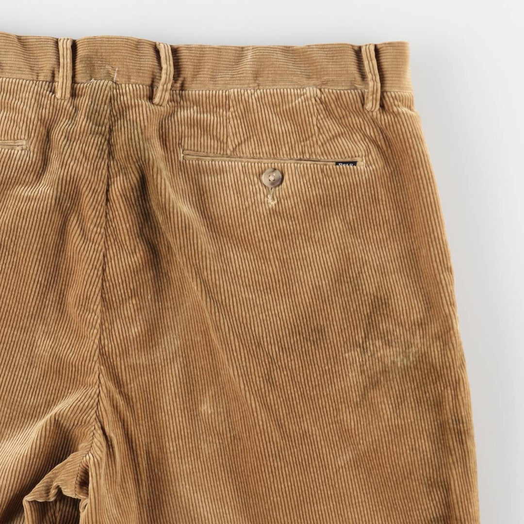 Ralph Lauren POLO RALPH LAUREN Stretch Classic Fit Corduroy Pants, Men's Size W38 (approx.) cotton Beige type Vintage Second Hand