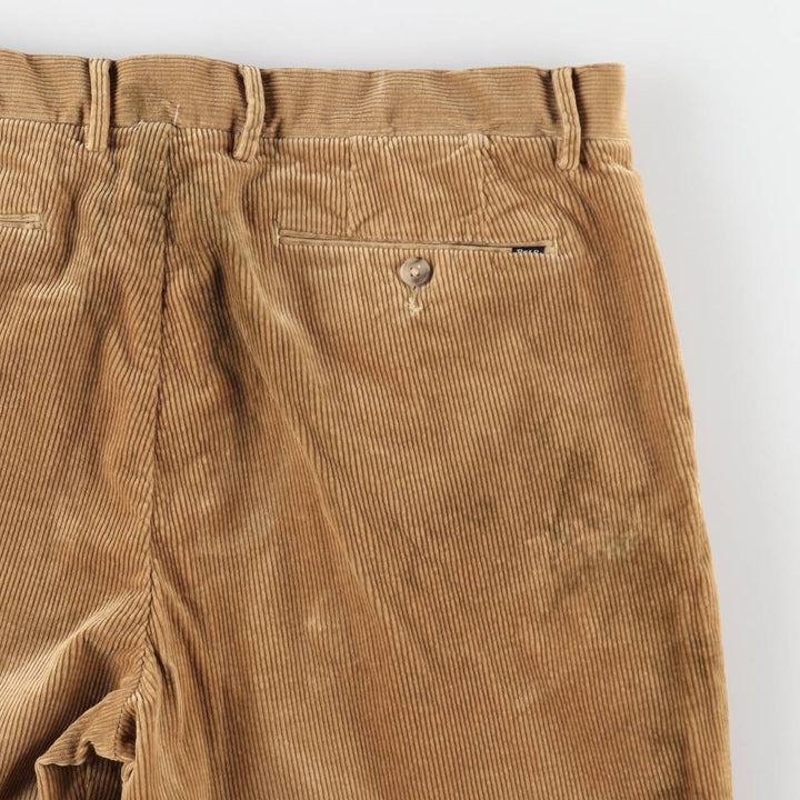 Ralph Lauren POLO RALPH LAUREN Stretch Classic Fit Corduroy Pants, Men's Size W38 (approx.) cotton Beige type Vintage Second Hand