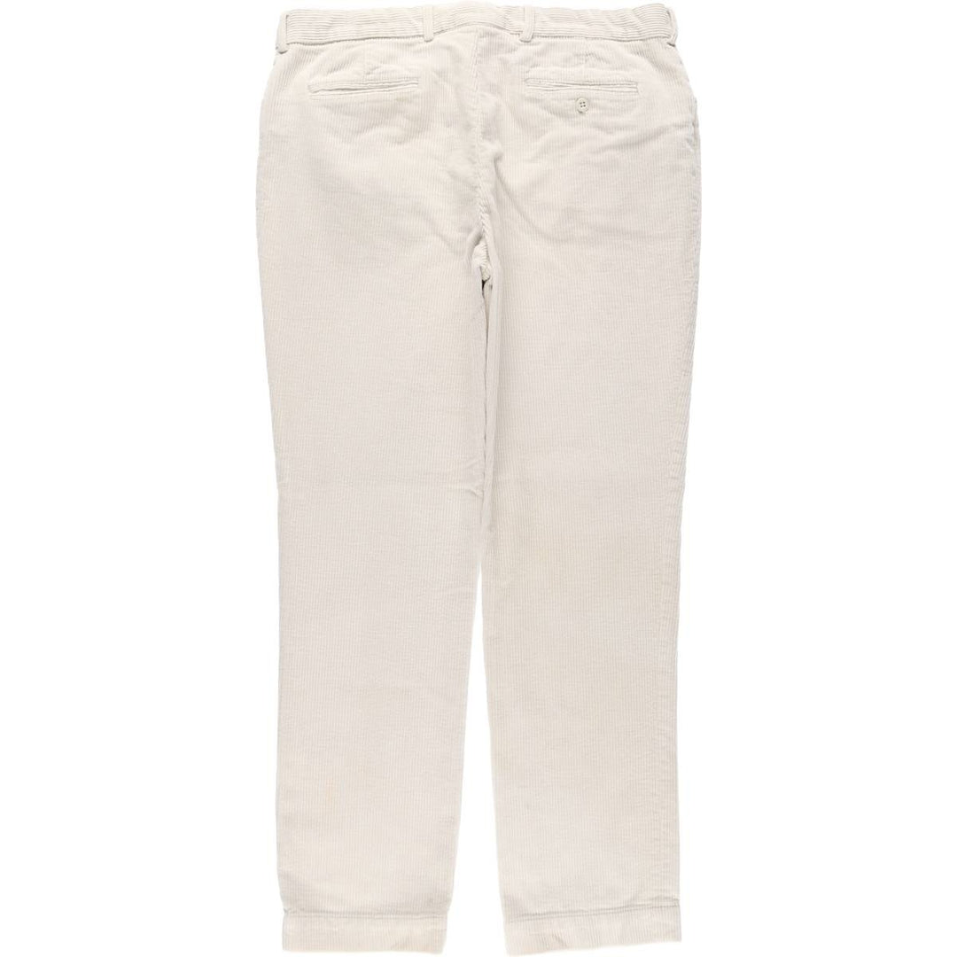 Ralph Lauren RLX corduroy pants, men's size W39 (approx.) cotton white type Vintage Second Hand