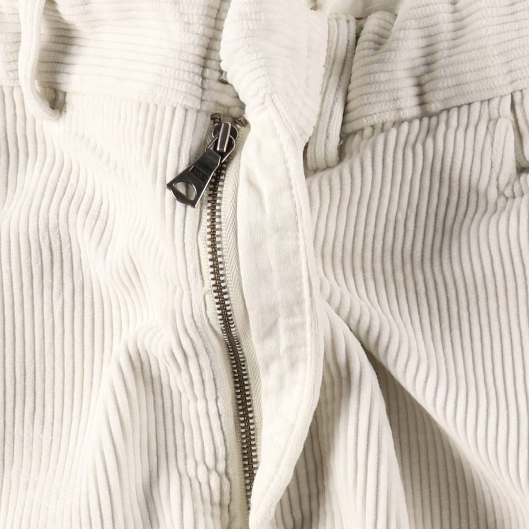 Ralph Lauren RLX corduroy pants, men's size W39 (approx.) cotton white type Vintage Second Hand