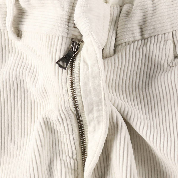 Ralph Lauren RLX corduroy pants, men's size W39 (approx.) cotton white type Vintage Second Hand