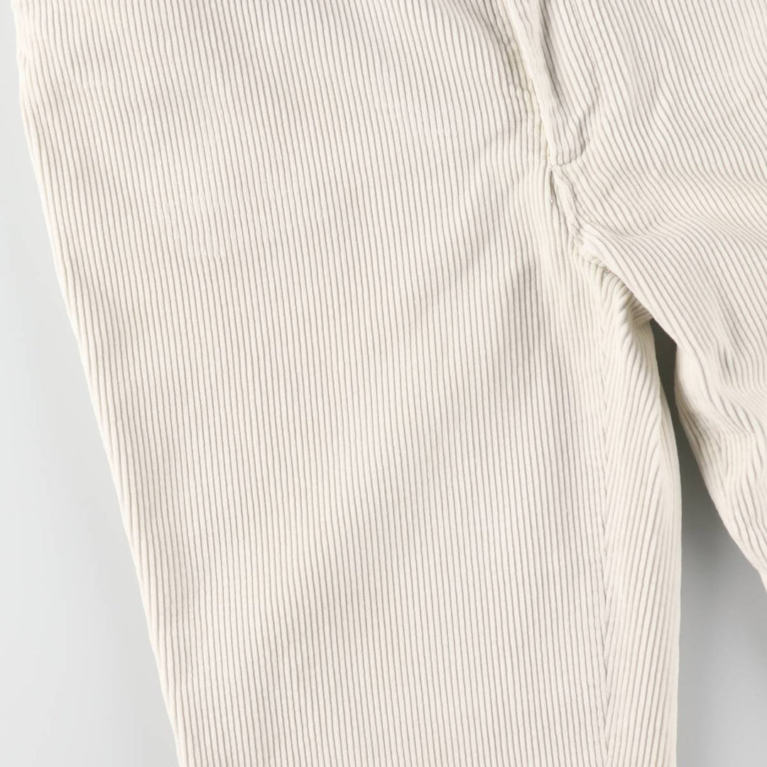 Ralph Lauren RLX corduroy pants, men's size W39 (approx.) cotton white type Vintage Second Hand