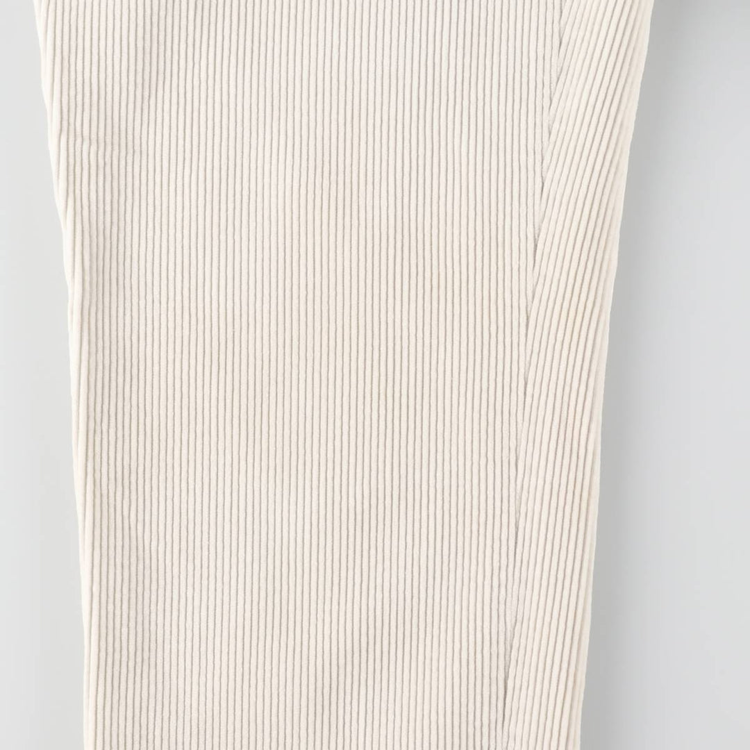 Ralph Lauren RLX corduroy pants, men's size W39 (approx.) cotton white type Vintage Second Hand