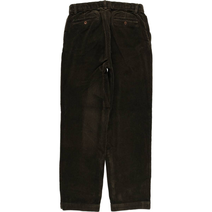 Ralph Lauren POLO by Ralph Lauren Corduroy Pants Men's W33 cotton Khaki type brown Vintage Second Hand
