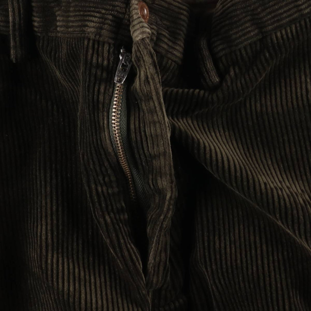 Ralph Lauren POLO by Ralph Lauren Corduroy Pants Men's W33 cotton Khaki type brown Vintage Second Hand