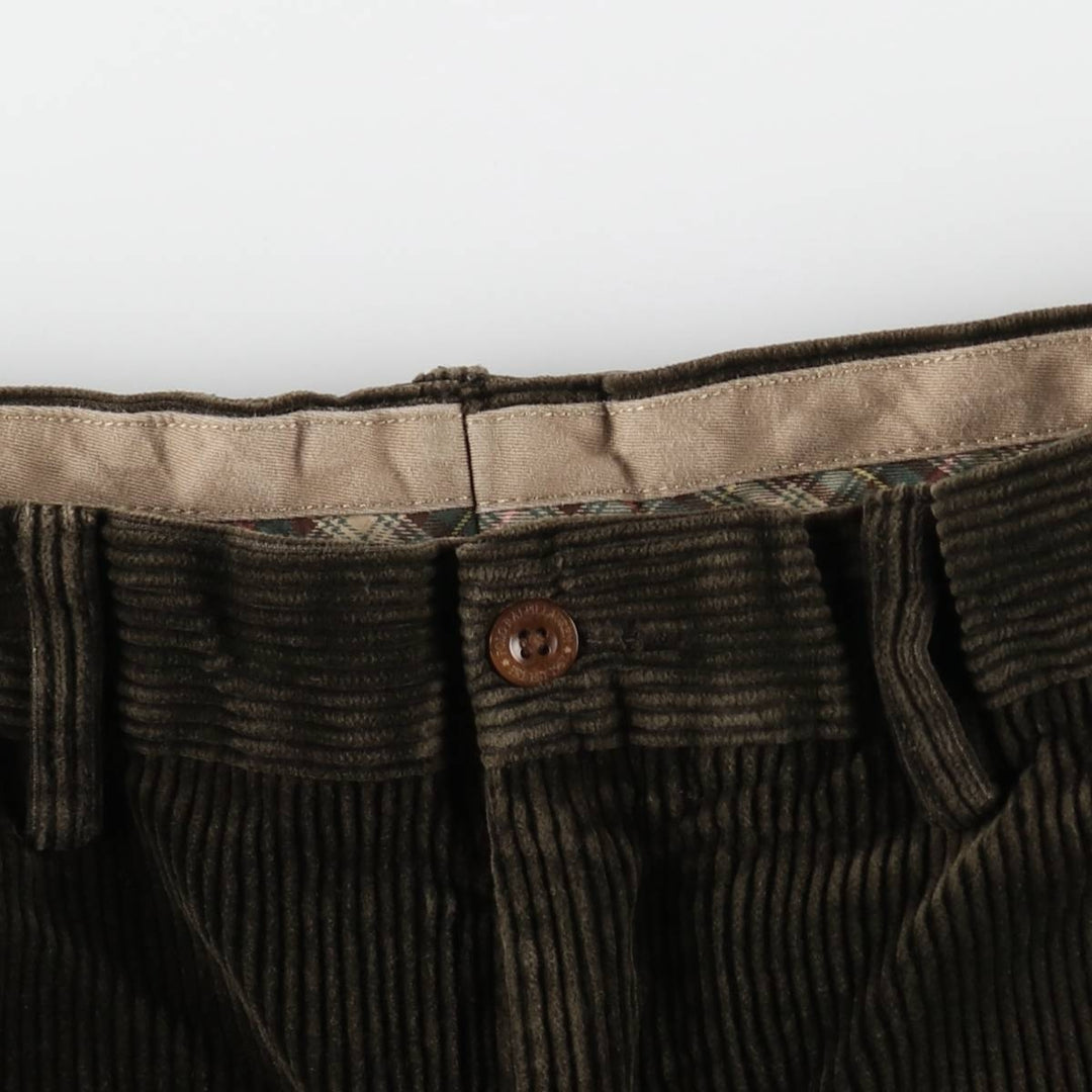 Ralph Lauren POLO by Ralph Lauren Corduroy Pants Men's W33 cotton Khaki type brown Vintage Second Hand