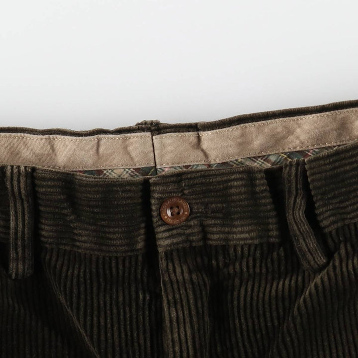 Ralph Lauren POLO by Ralph Lauren Corduroy Pants Men's W33 cotton Khaki type brown Vintage Second Hand