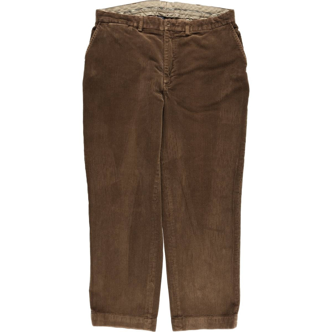 Ralph Lauren POLO by Ralph Lauren wide-wale corduroy pants, men's size W39 (approx.) cotton brown type Vintage Second Hand
