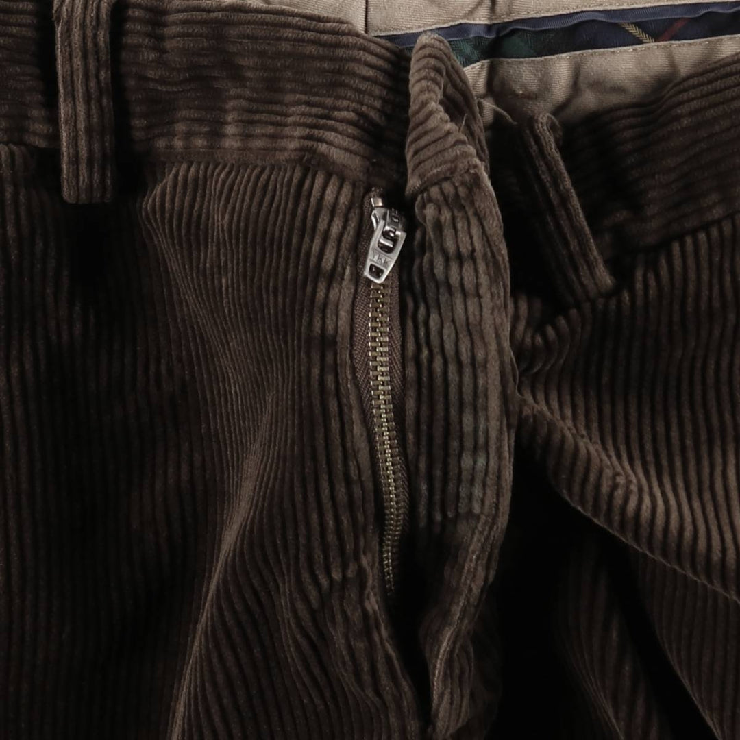 Ralph Lauren POLO by Ralph Lauren corduroy pants, men's size W38 (approx.) cotton brown type Vintage Second Hand