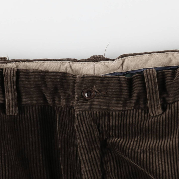 Ralph Lauren POLO by Ralph Lauren corduroy pants, men's size W38 (approx.) cotton brown type Vintage Second Hand