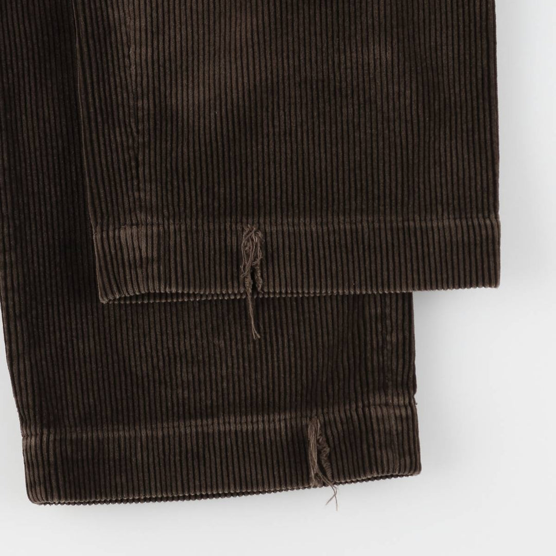 Ralph Lauren POLO by Ralph Lauren corduroy pants, men's size W38 (approx.) cotton brown type Vintage Second Hand