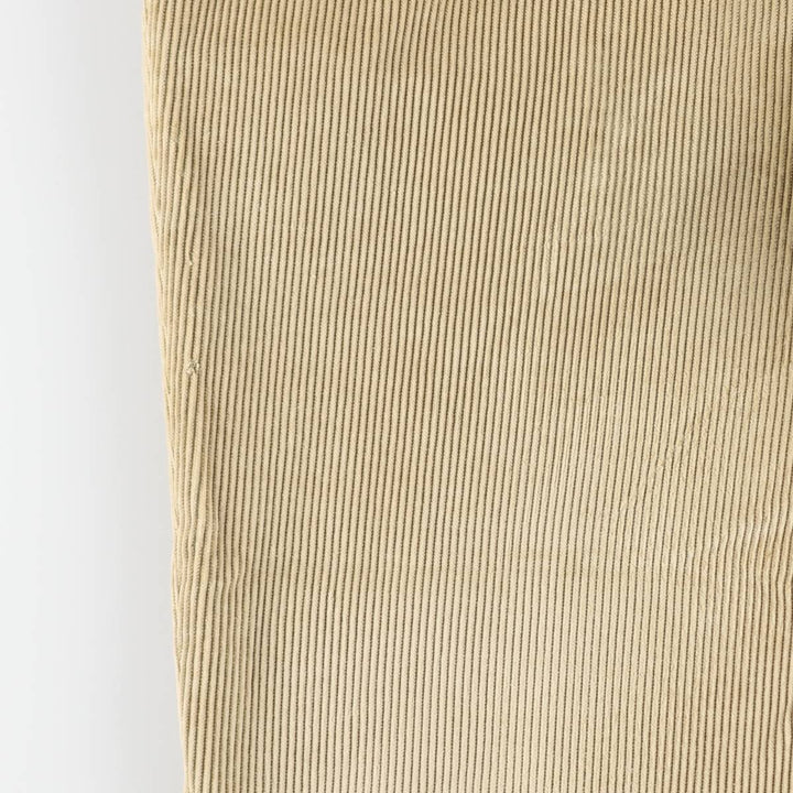 Burberry's London two-pleat corduroy pants, men's size W34 (approx.) unclear Beige type Vintage Second Hand
