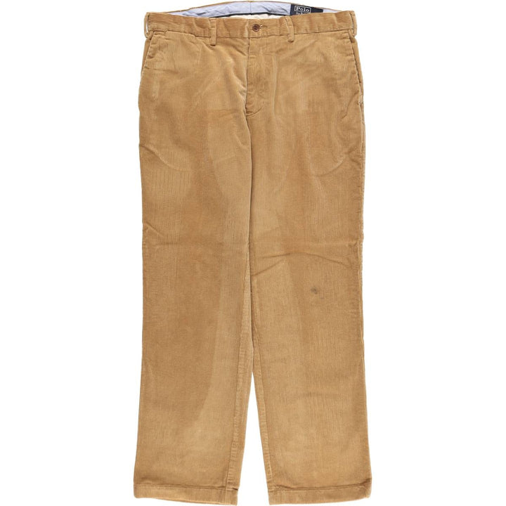 Ralph Lauren POLO by Ralph Lauren CLASSIC FIT Corduroy Pants, Men's W36 (approx.), Zipper Fly cotton Beige type Vintage Second Hand
