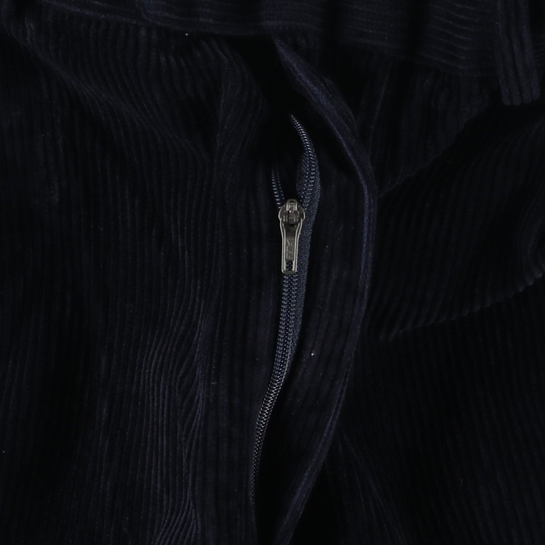 Ralph Lauren LAUREN Two-pleat Corduroy Pants, Men's Size W37 (approx.) cotton navy blue type Vintage Second Hand
