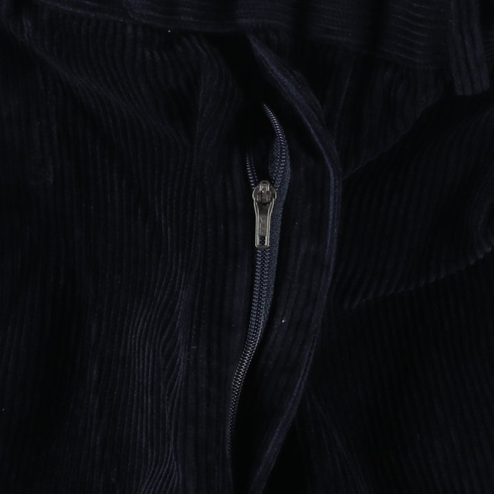 Ralph Lauren LAUREN Two-pleat Corduroy Pants, Men's Size W37 (approx.) cotton navy blue type Vintage Second Hand