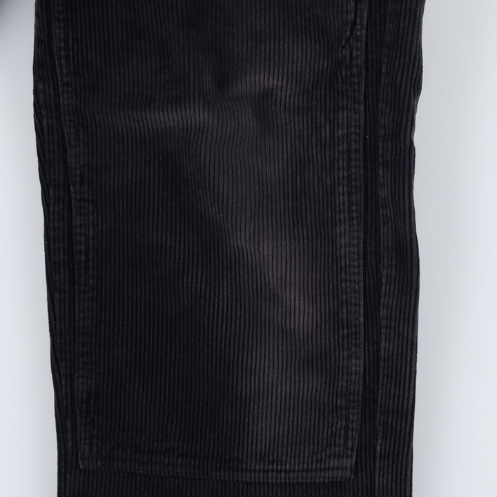 DOLCE&GABBANA Double Knee Corduroy Pants, Made in Italy, Size 52 (Men's W36 equivalent) cotton navy blue type Vintage Second Hand
