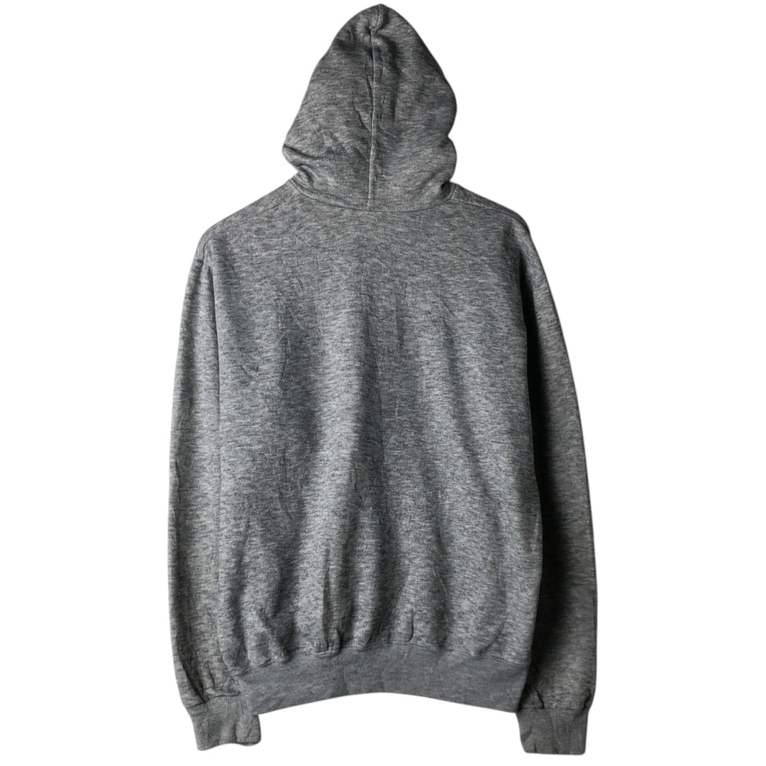 80s-90'S Challenger Full-Zip Sweatshirt Hoodie, Made in England, Men's XL (approx.), Vintage acrylic gray type Vintage Second Hand