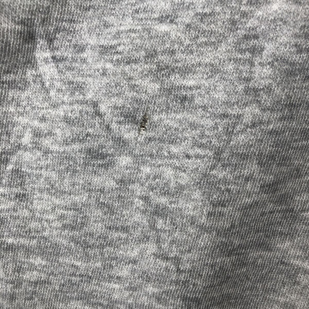 80s-90'S Challenger Full-Zip Sweatshirt Hoodie, Made in England, Men's XL (approx.), Vintage acrylic gray type Vintage Second Hand