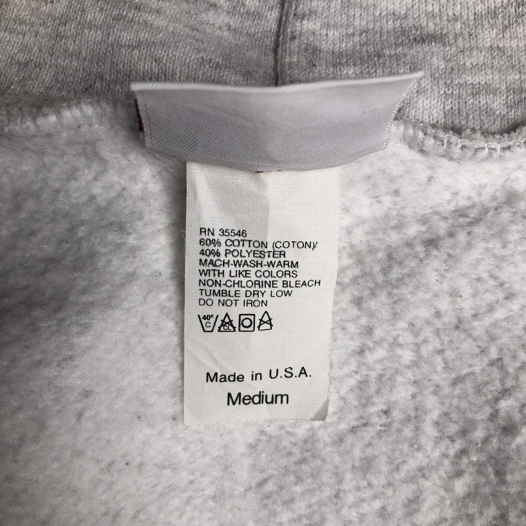Vintage 90'S Pro Spirit full-zip sweatshirt hoodie, made in the USA, size M. cotton gray type Vintage Second Hand
