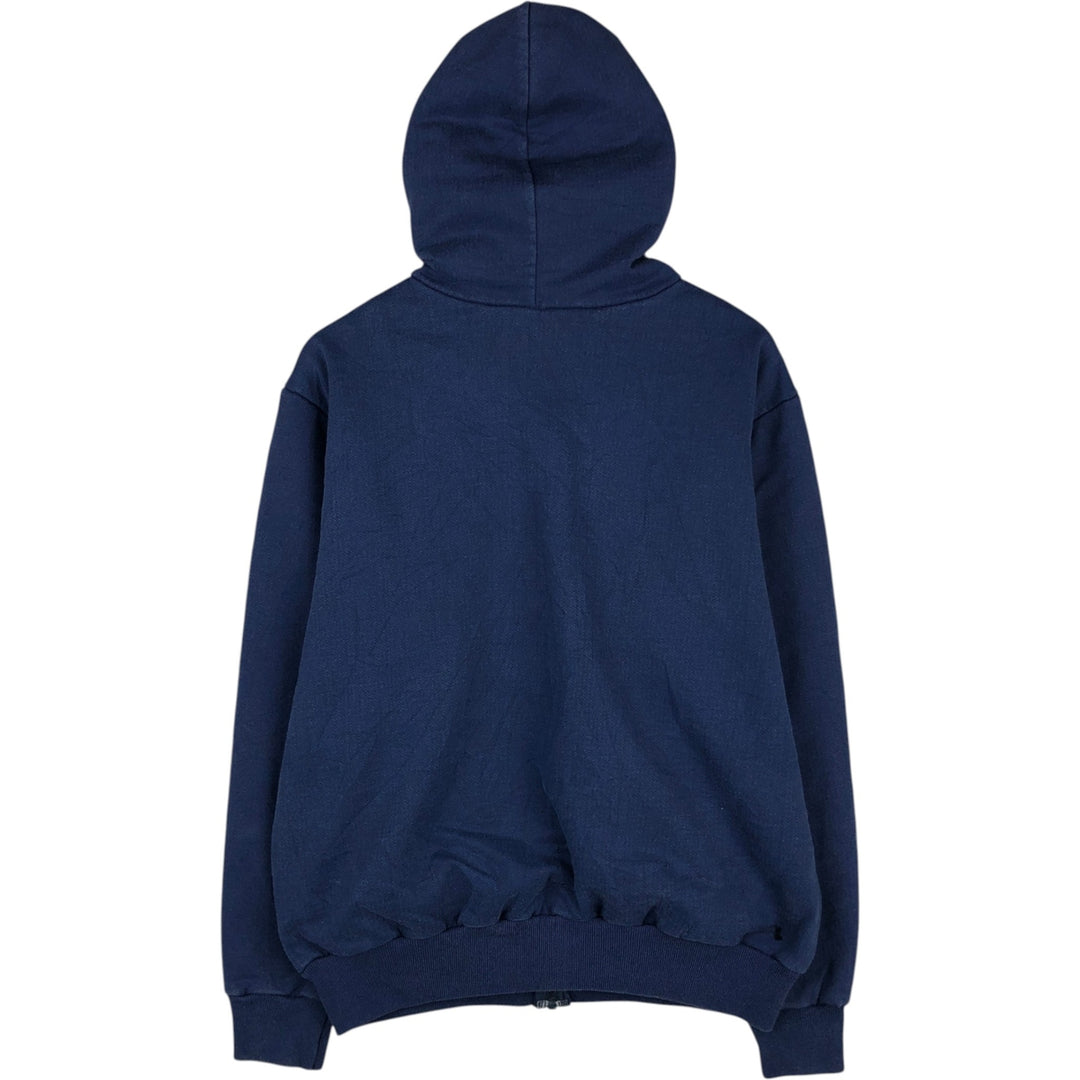 90'S Orig.Equip Full-Zip Sweatshirt Hoodie, Made in USA, Men's XL (approx.), Vintage cotton blue type Vintage Second Hand