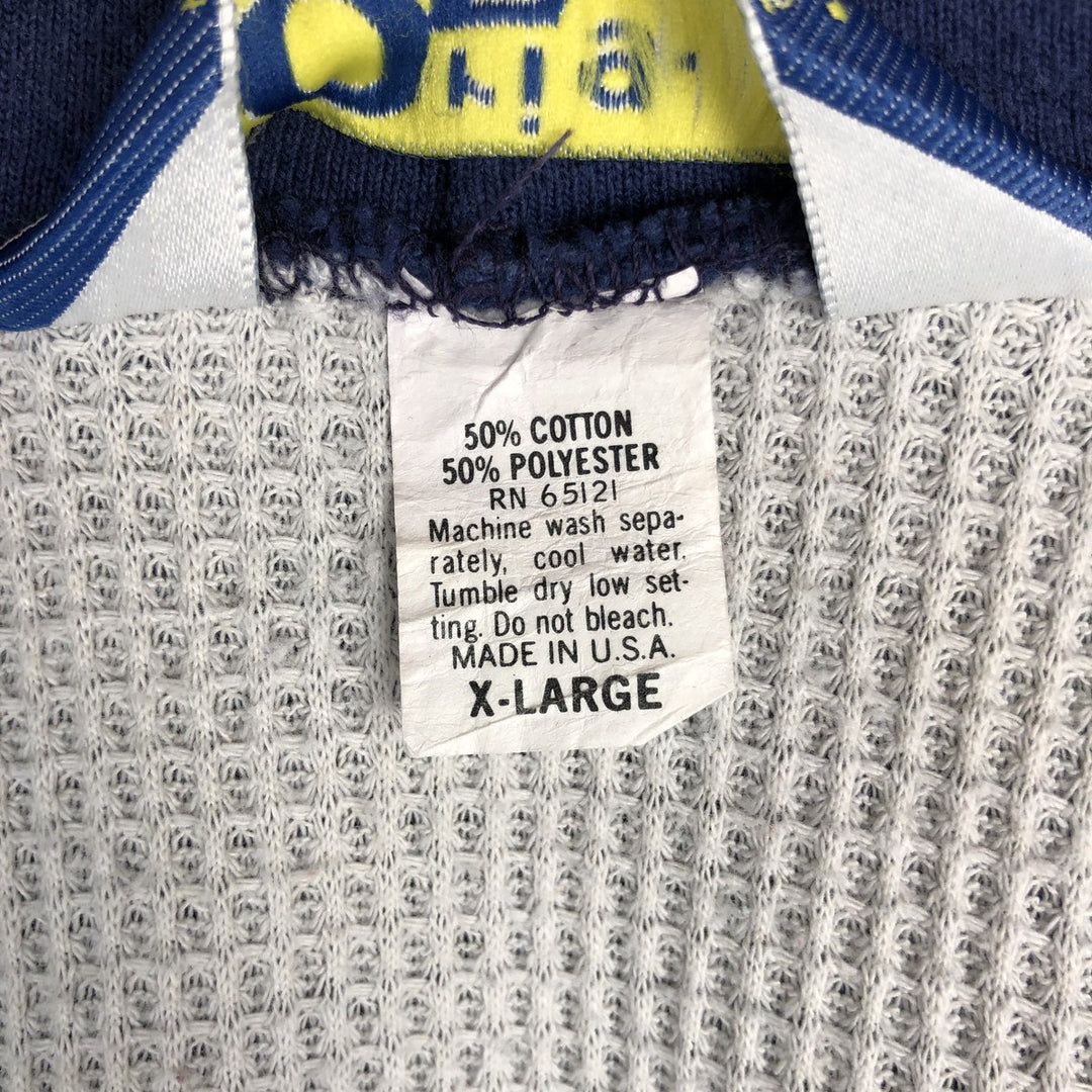 90'S Orig.Equip Full-Zip Sweatshirt Hoodie, Made in USA, Men's XL (approx.), Vintage cotton blue type Vintage Second Hand