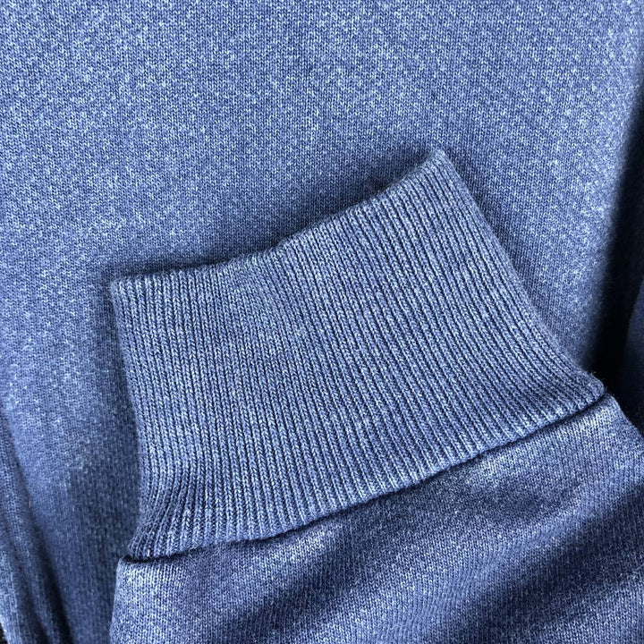 90'S Orig.Equip Full-Zip Sweatshirt Hoodie, Made in USA, Men's XL (approx.), Vintage cotton blue type Vintage Second Hand