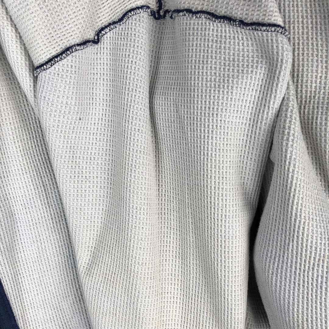 90'S Orig.Equip Full-Zip Sweatshirt Hoodie, Made in USA, Men's XL (approx.), Vintage cotton blue type Vintage Second Hand