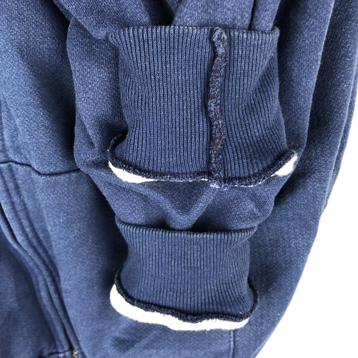 90'S Orig.Equip Full-Zip Sweatshirt Hoodie, Made in USA, Men's XL (approx.), Vintage cotton blue type Vintage Second Hand