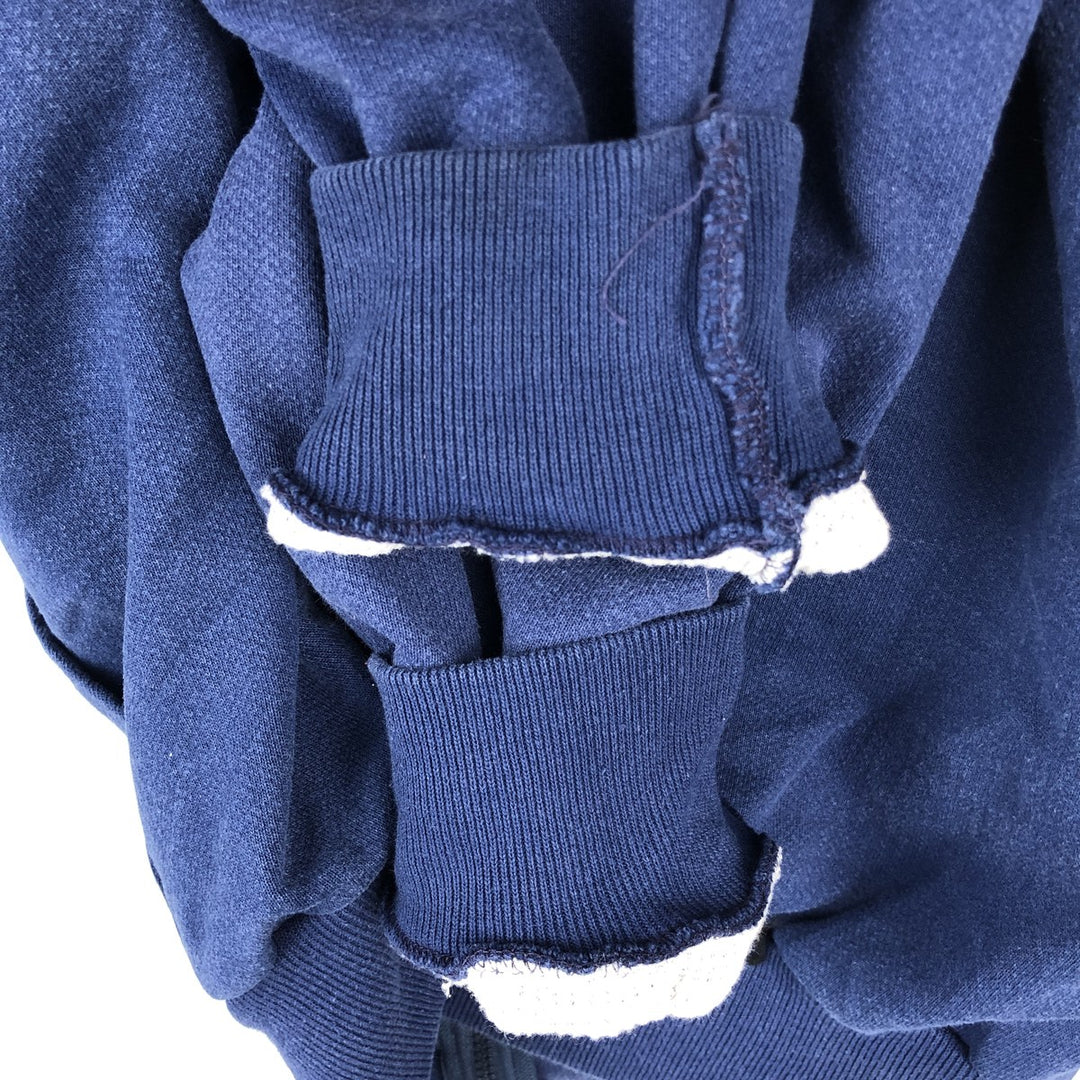 90'S Orig.Equip Full-Zip Sweatshirt Hoodie, Made in USA, Men's XL (approx.), Vintage cotton blue type Vintage Second Hand