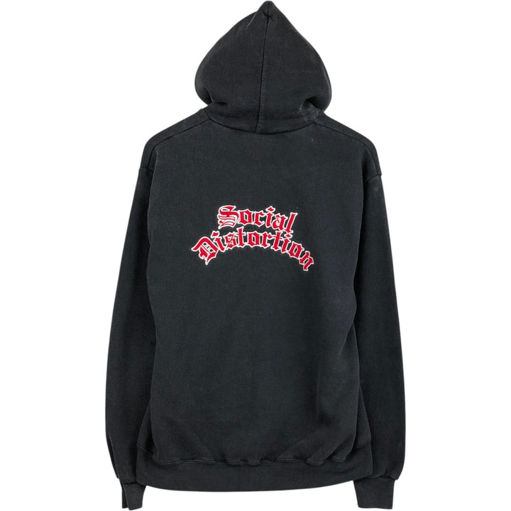 Lee Heavyweight Full-Zip Sweatshirt Hoodie, Men's Size XL (approx.) cotton black type Vintage Second Hand