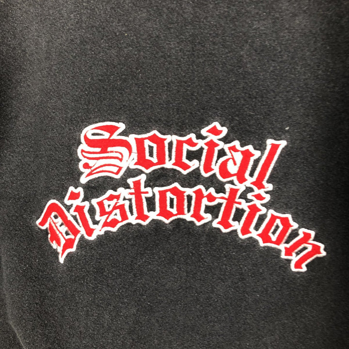 Lee Heavyweight Full-Zip Sweatshirt Hoodie, Men's Size XL (approx.) cotton black type Vintage Second Hand