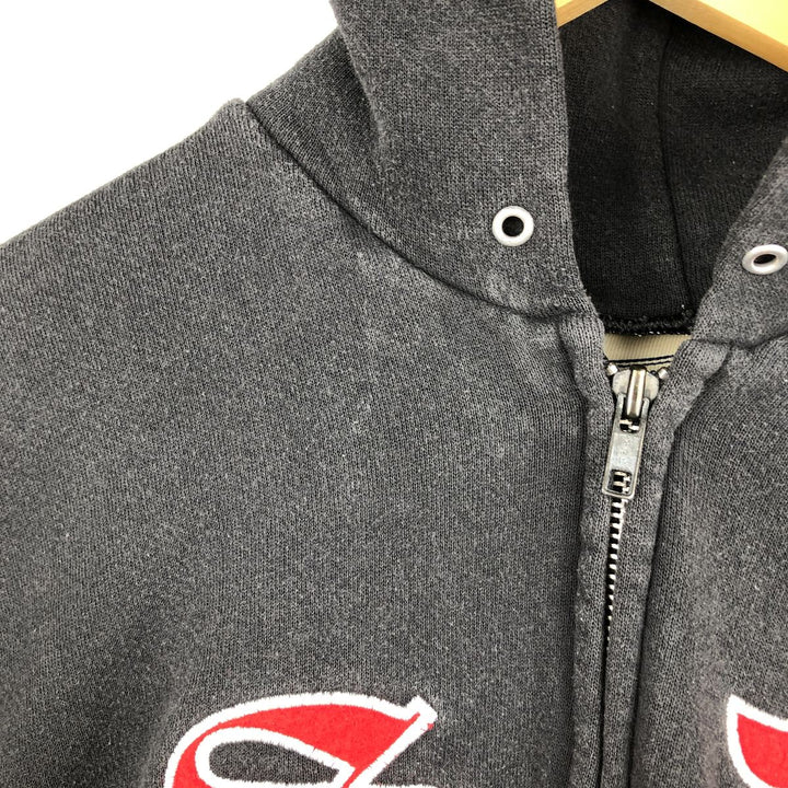 Lee Heavyweight Full-Zip Sweatshirt Hoodie, Men's Size XL (approx.) cotton black type Vintage Second Hand