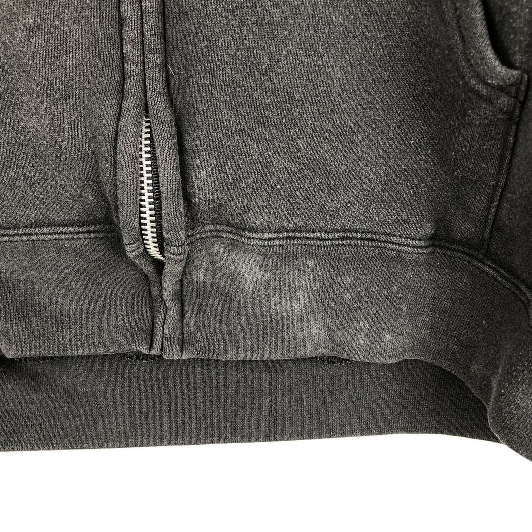 Lee Heavyweight Full-Zip Sweatshirt Hoodie, Men's Size XL (approx.) cotton black type Vintage Second Hand